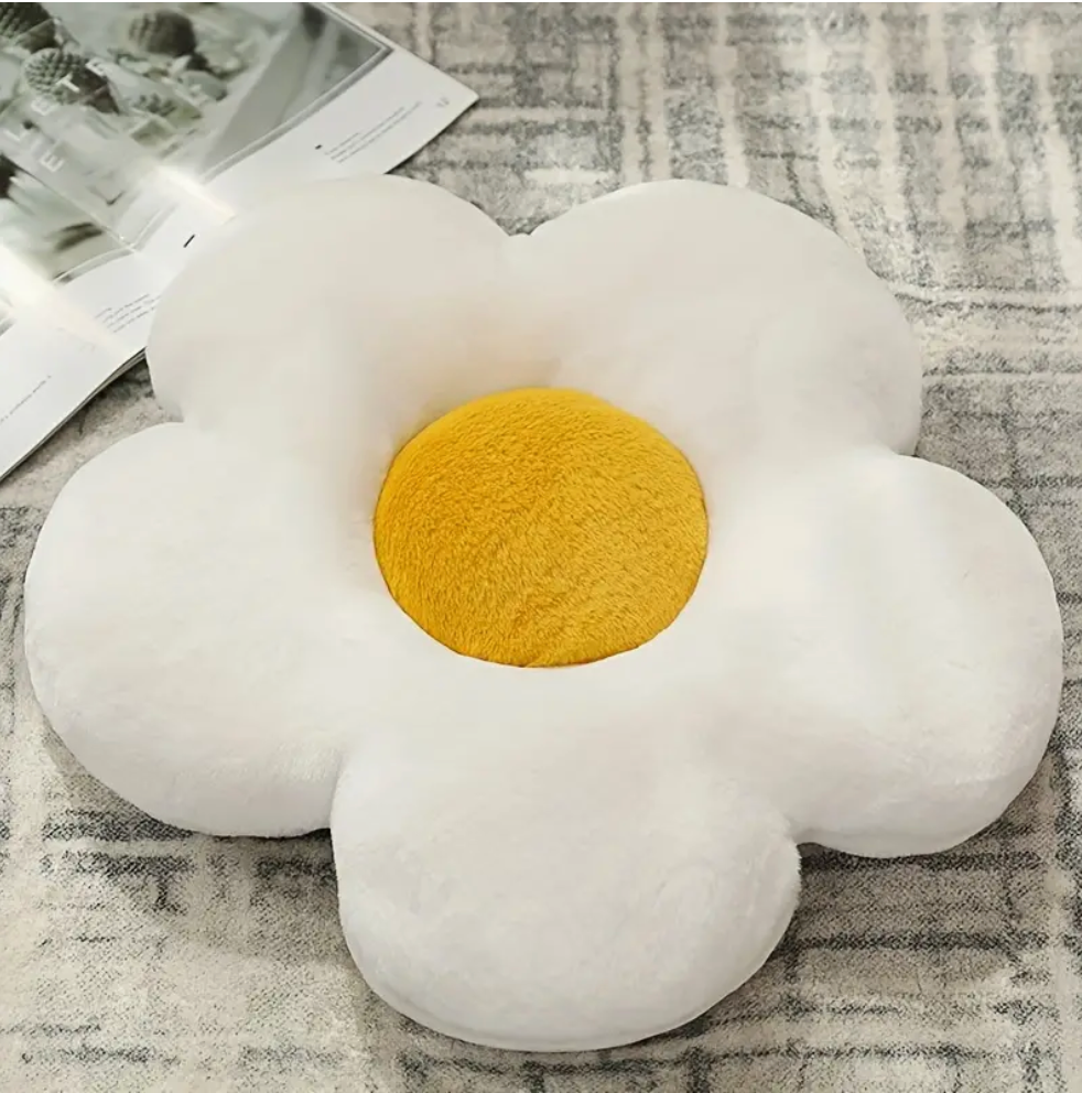Daisy Flower Huggable Cuddly Cushion Toy Aprox50cm