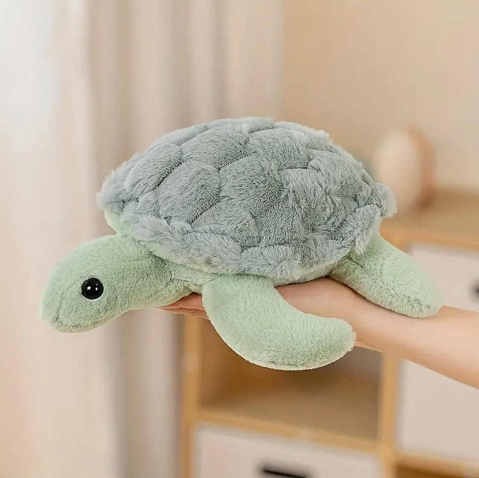Green Turtle Huggable Plush Toy