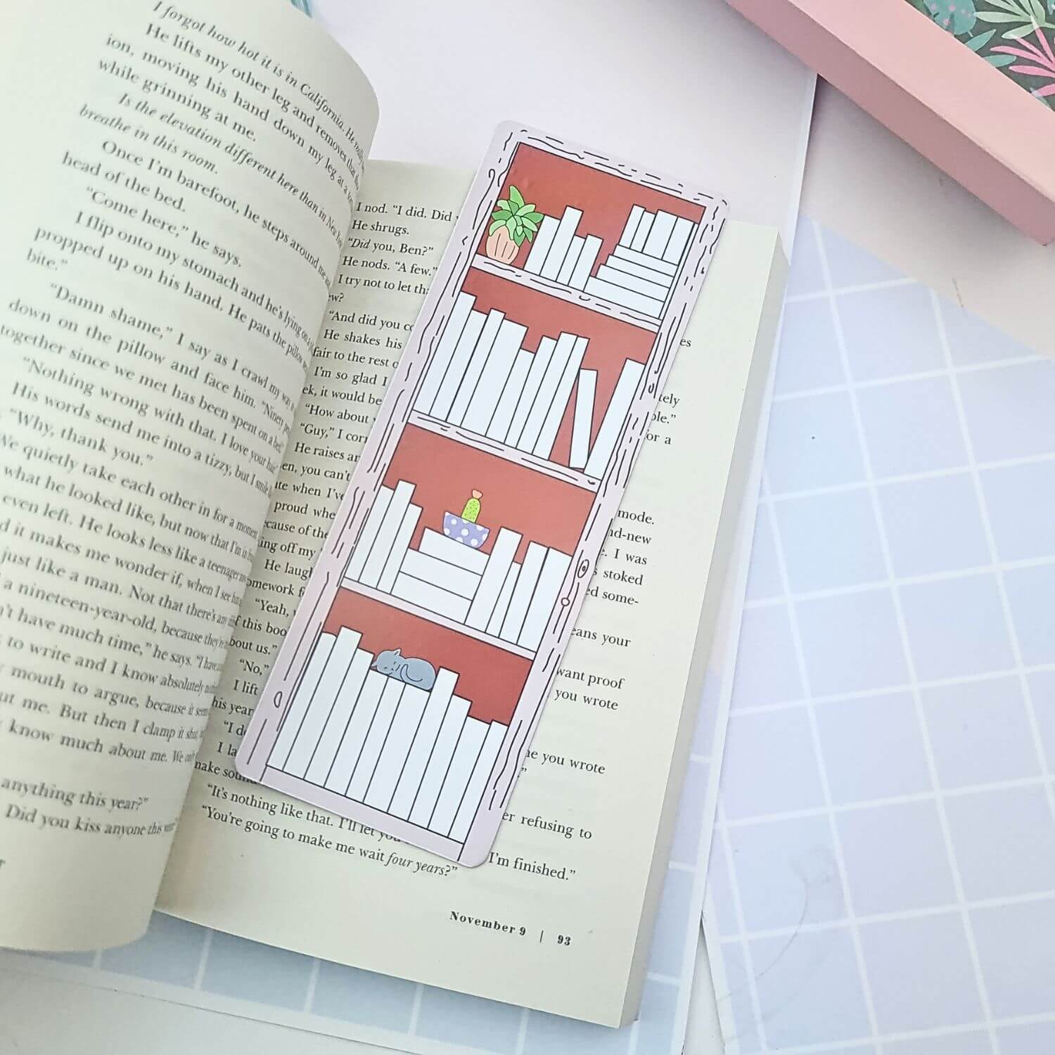 Book Reader Tracker - Bookmark