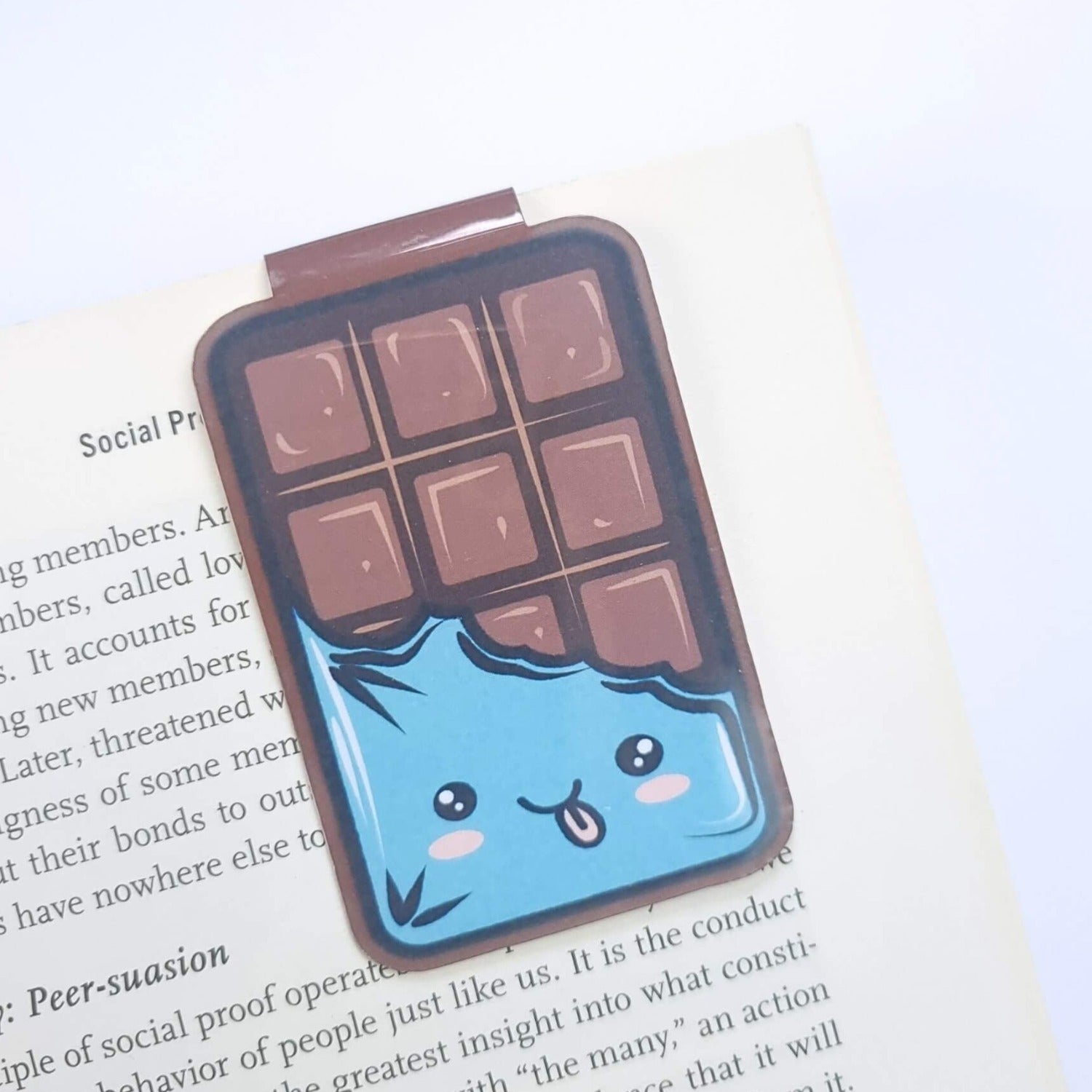 chocolate magnetic bookmark