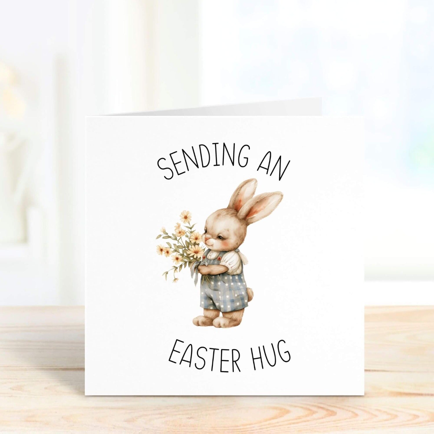 personalised easter card with peter rabbit