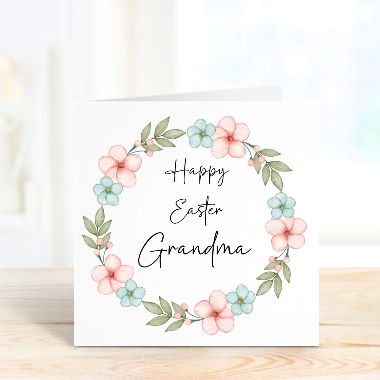 personalised easter card fro grandma