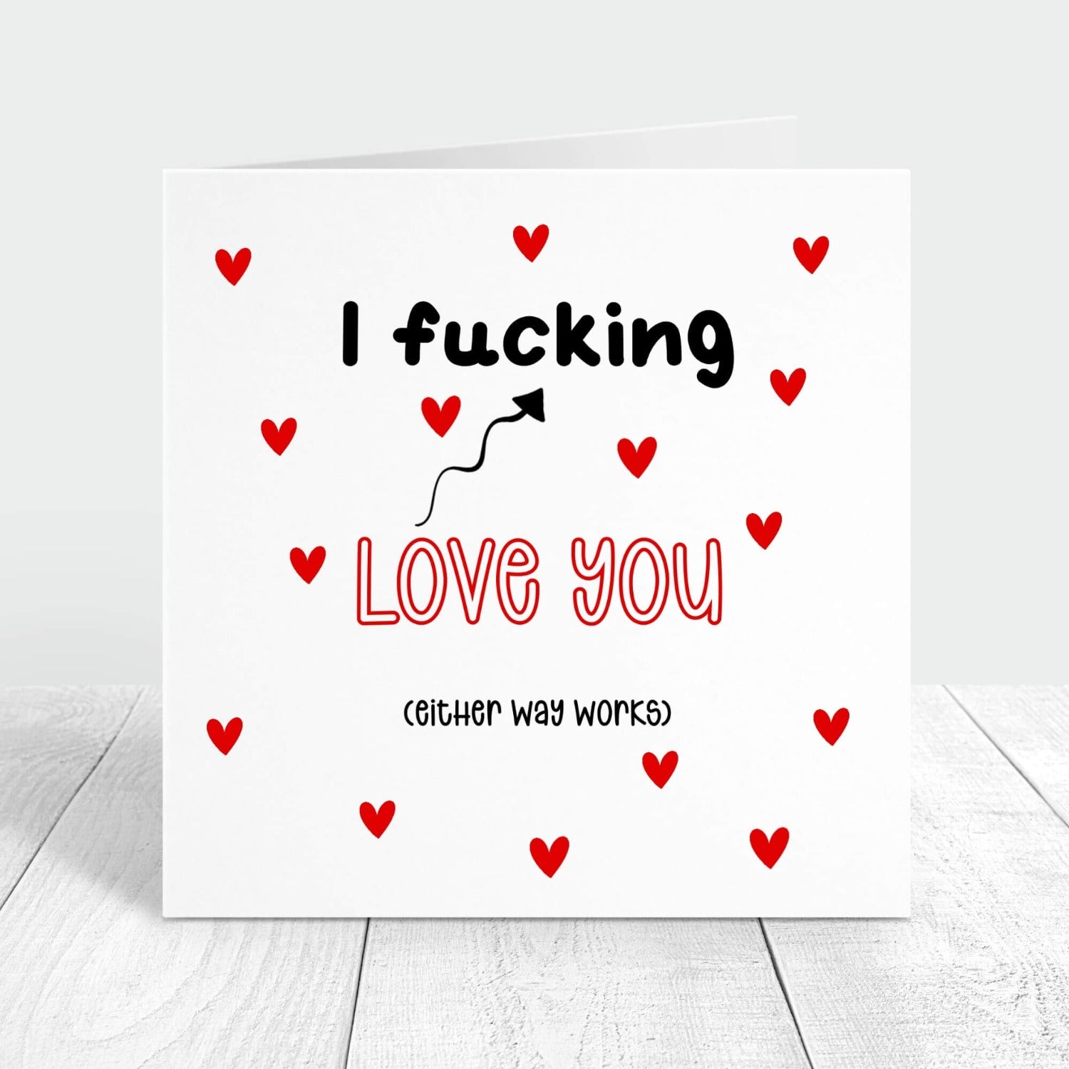 personalised valentine's day card