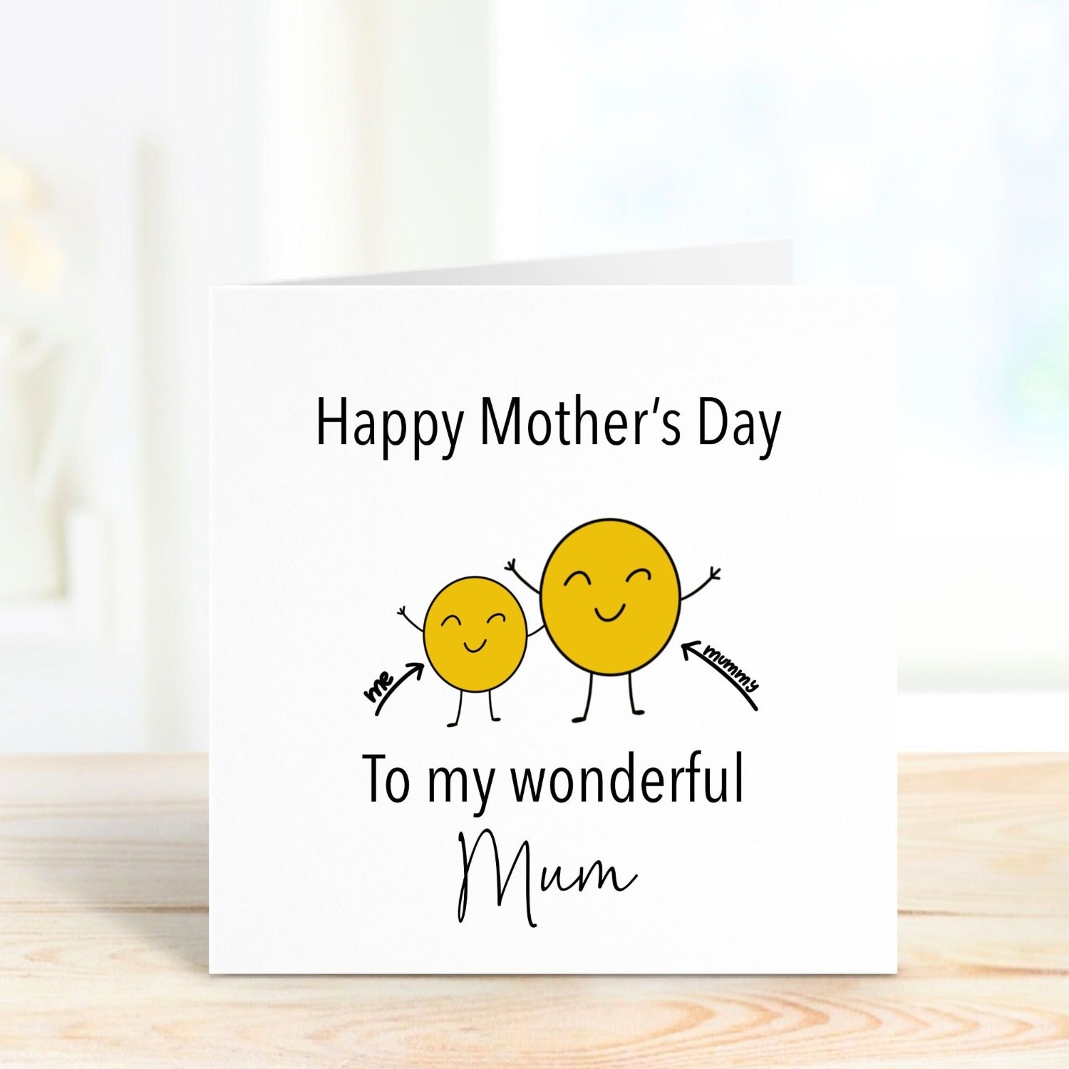 personalised card for mother's day