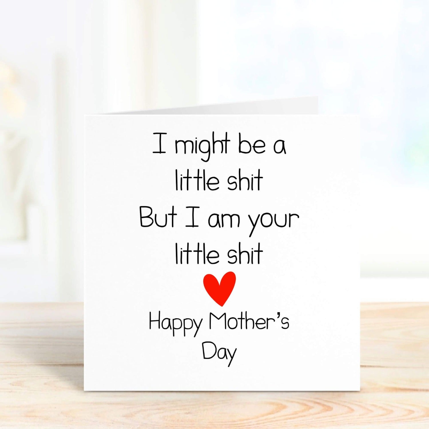 personalised mother's day card