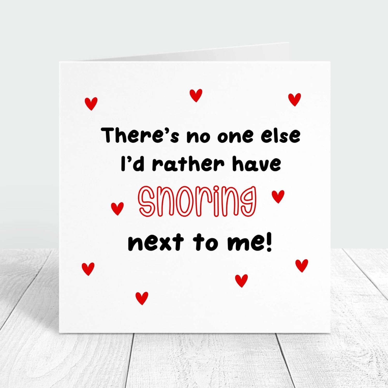 funny valentine's day card personalised