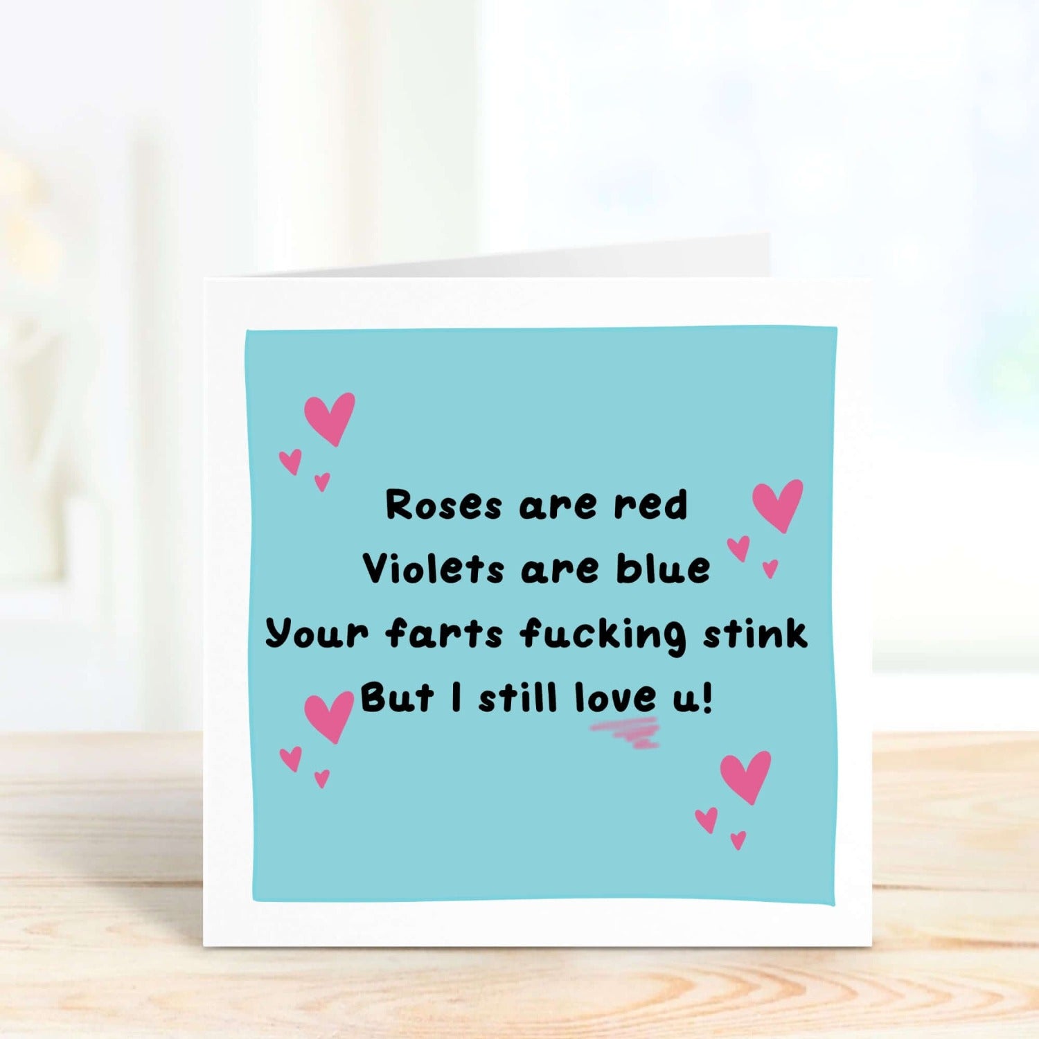 funny and rude valentines day card