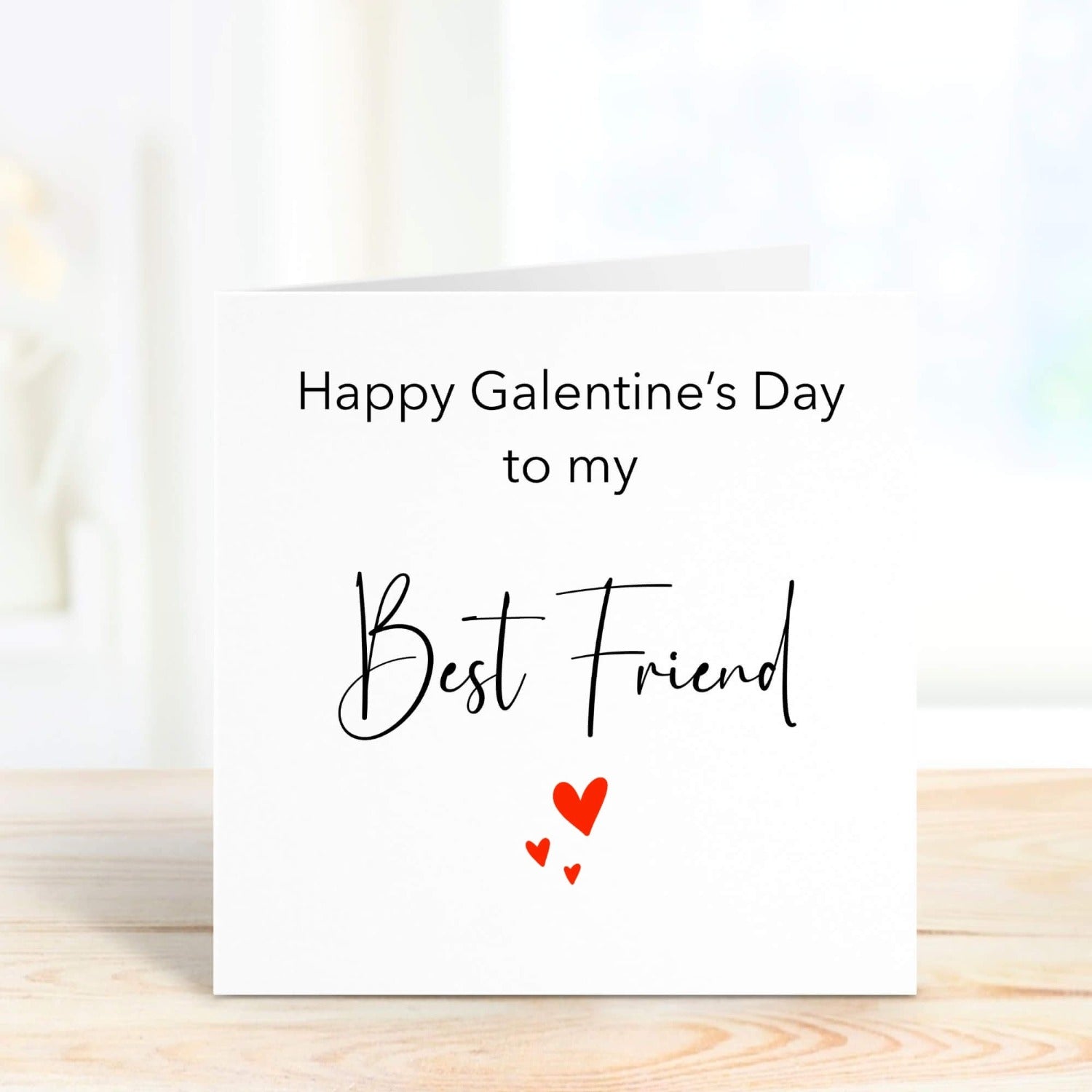 best friend personalised card happy galentine's day card