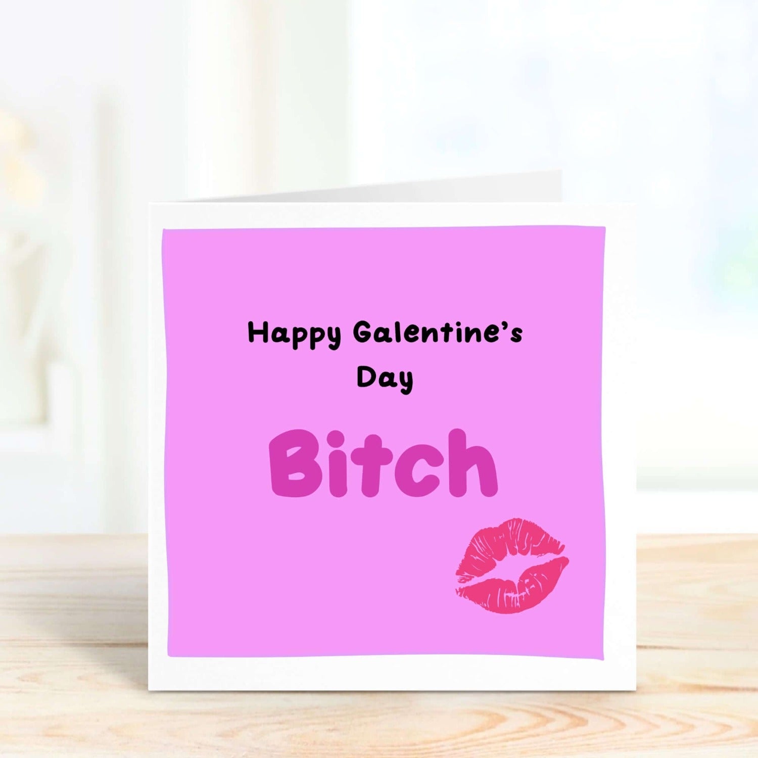 personalised sassy card galentine's day