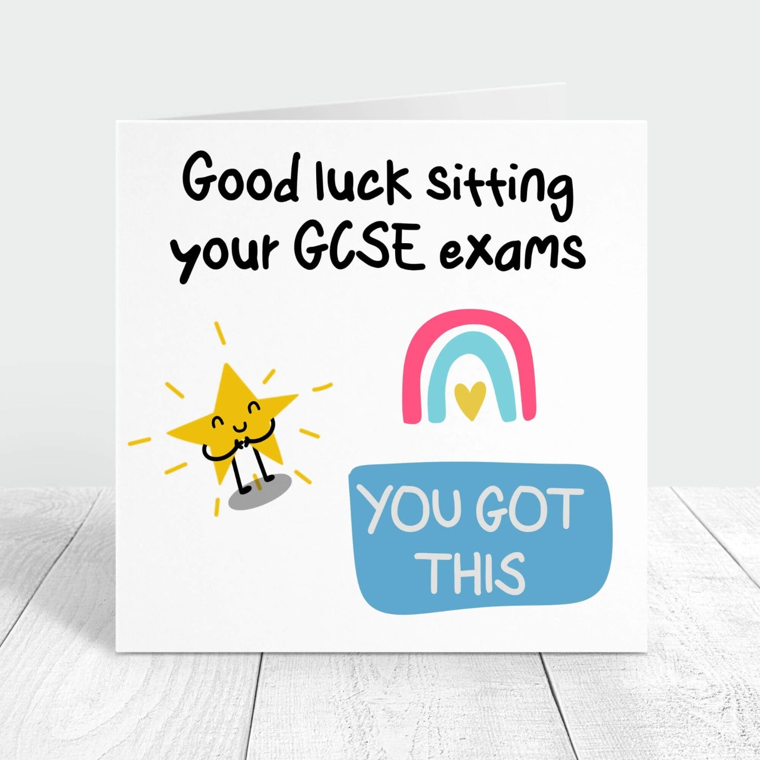 Good luck sitting your gsce exams