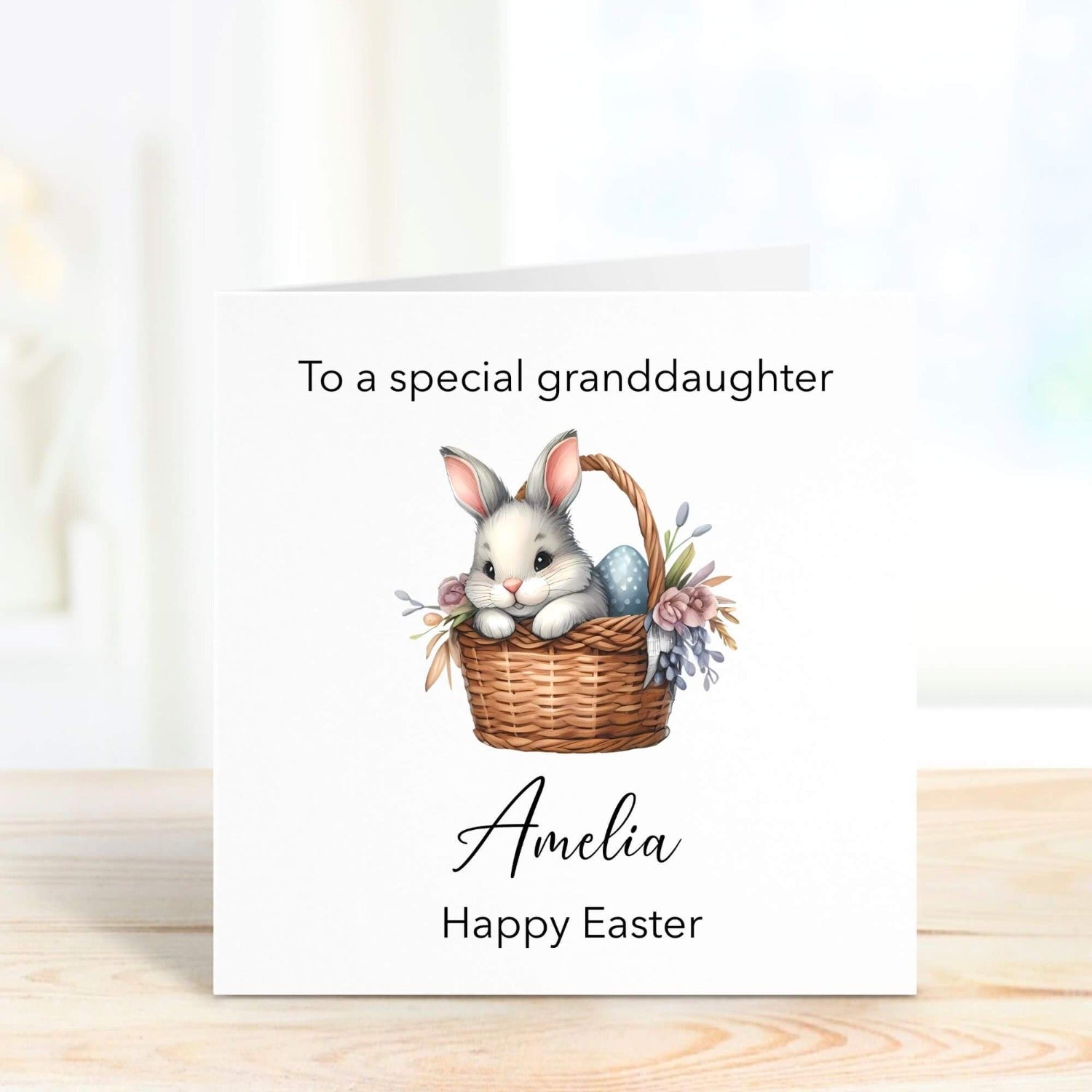 personalised card to a special granddaughter 