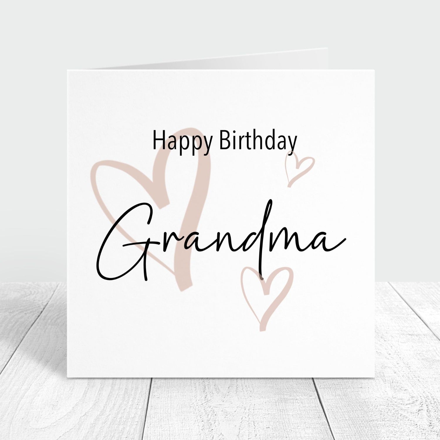 Happy Birthday Grandma Personalised card