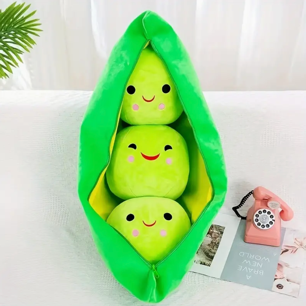 huggable toys pea in a pod