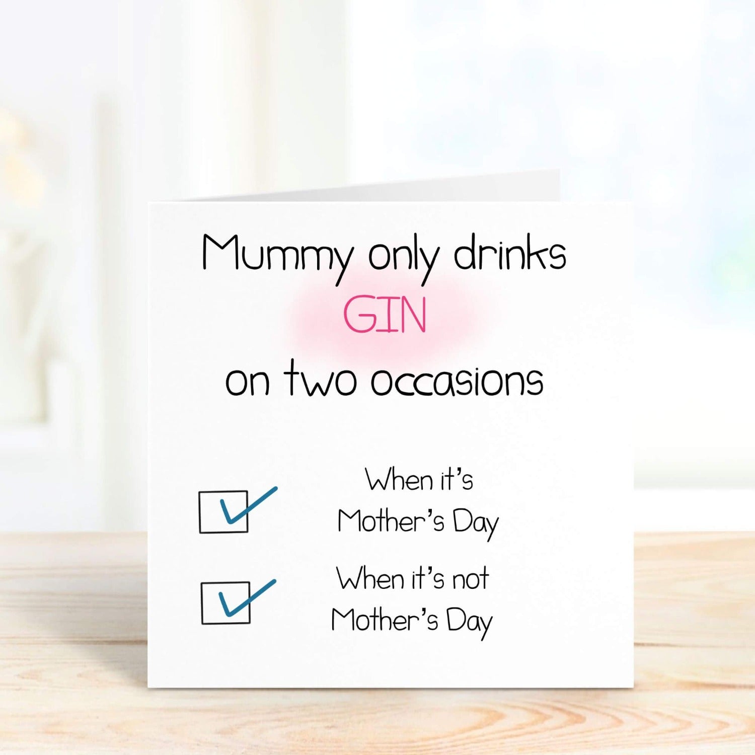 personalised funny mothers day card