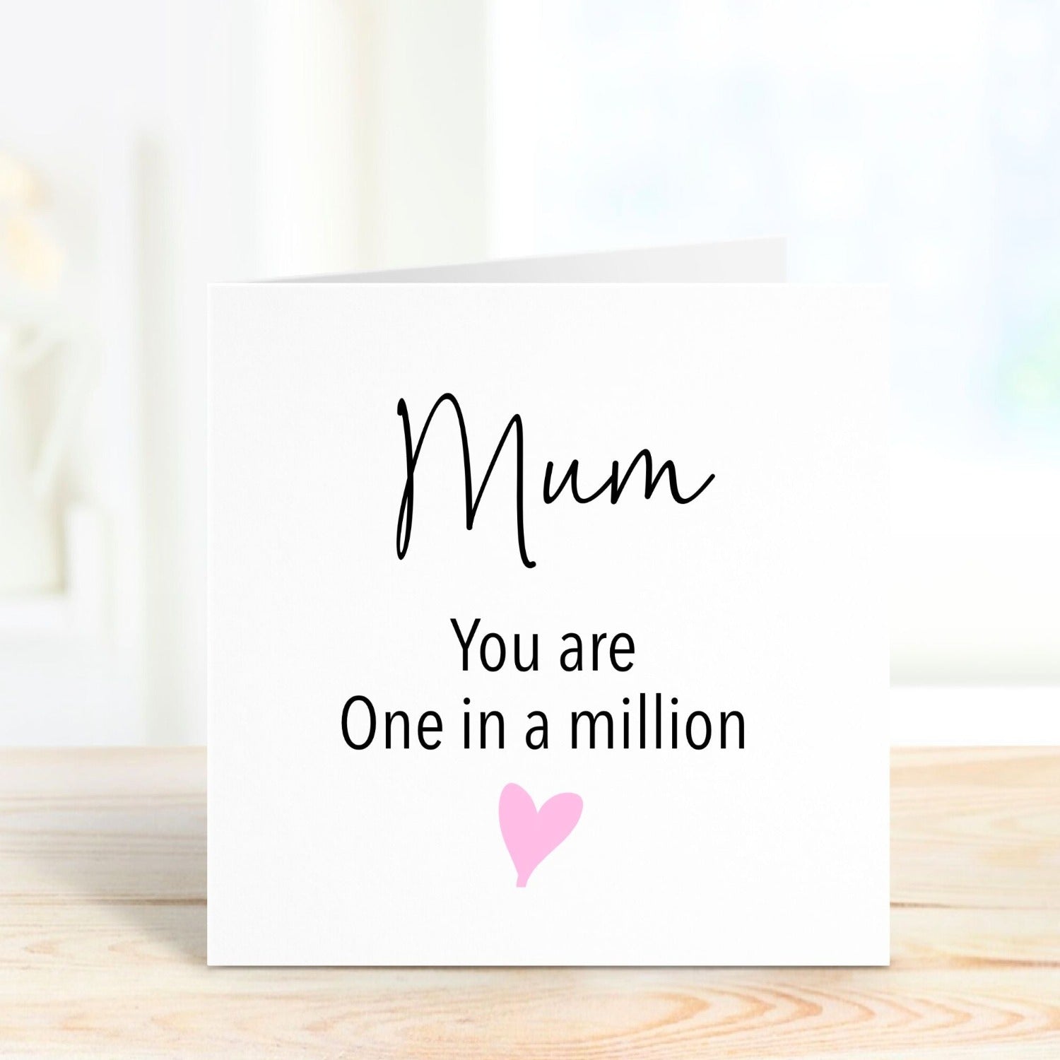 personalised card for mum