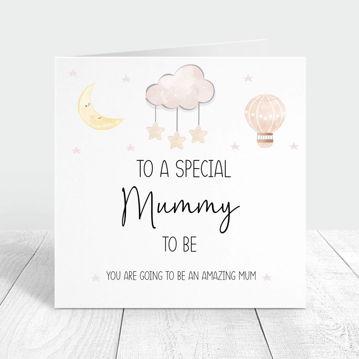 to a special mummy to be personalised card