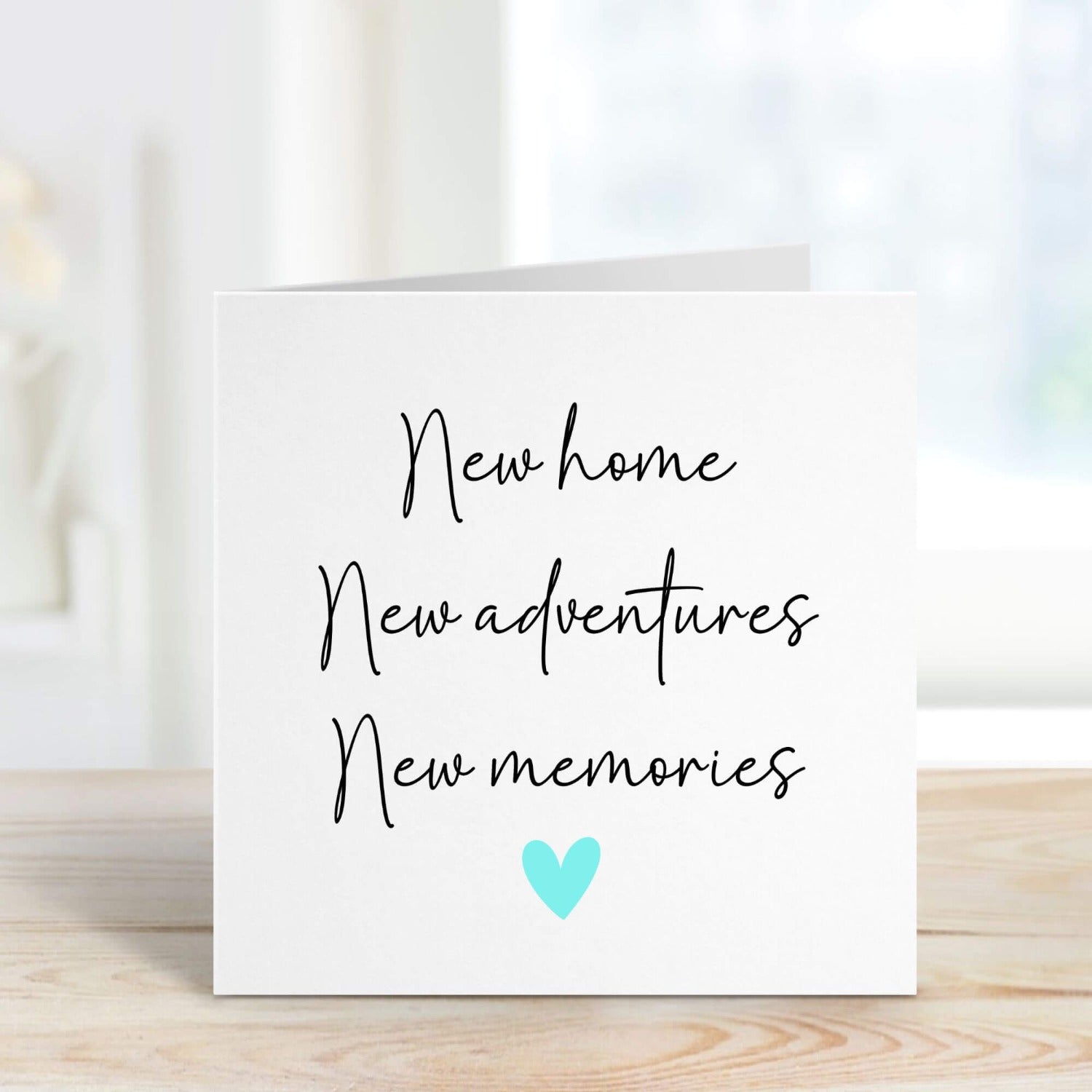 new home personalised card