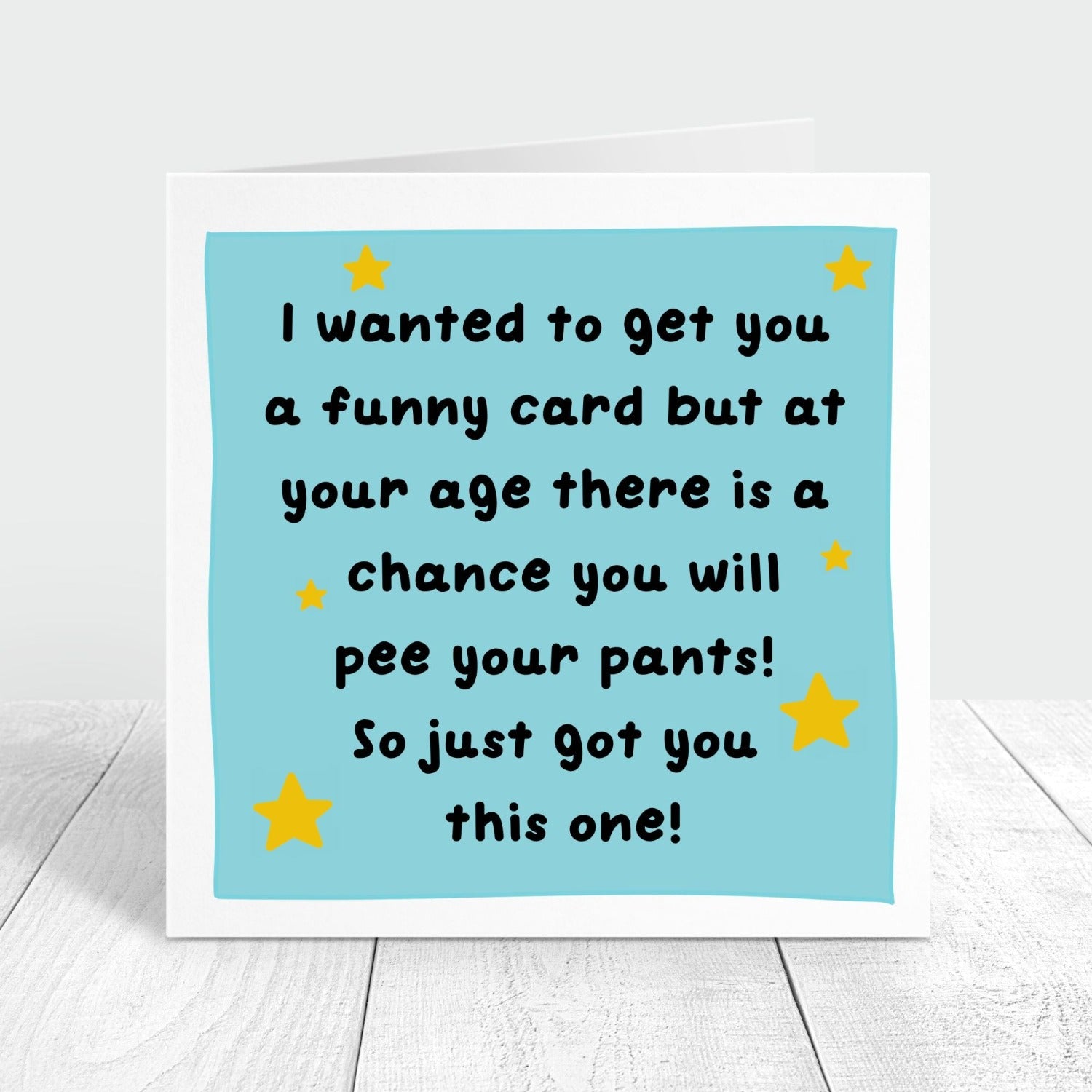 funny personalised birthday card for friend