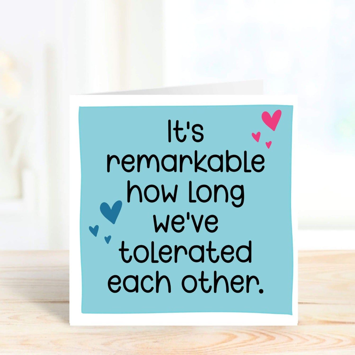 funny anniversary card for couples