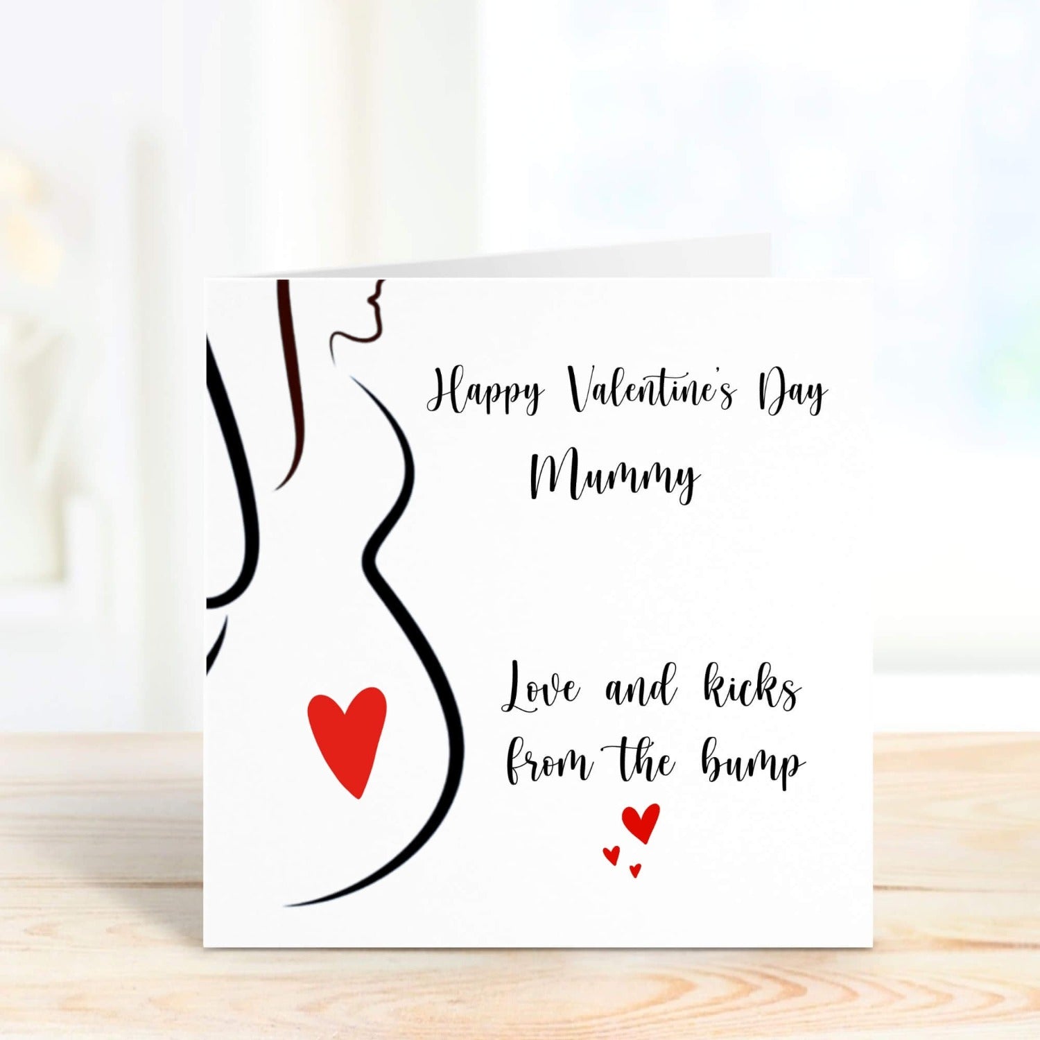 happy valentine's day card for mummy to be