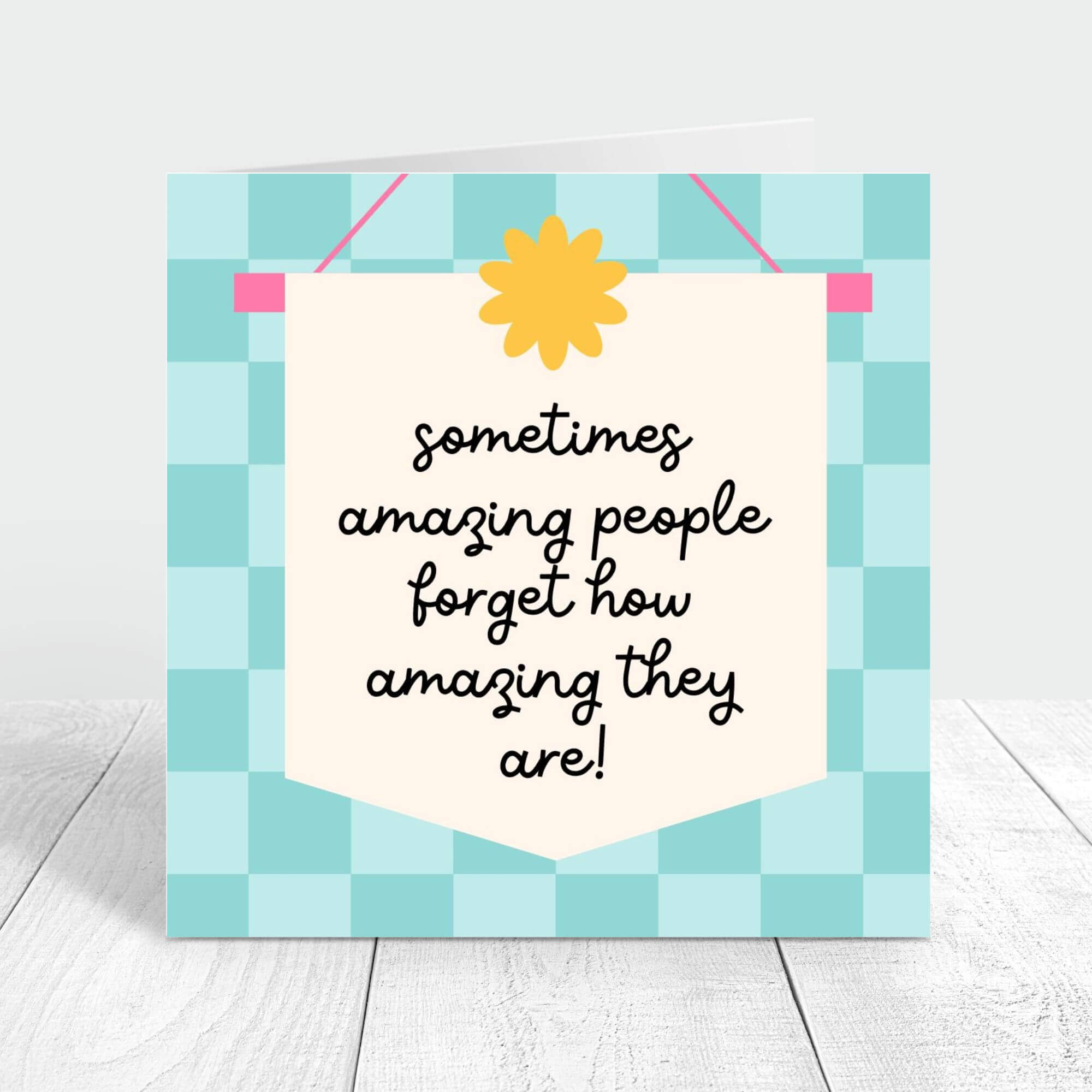 Amazing People Personalised Greeting Card