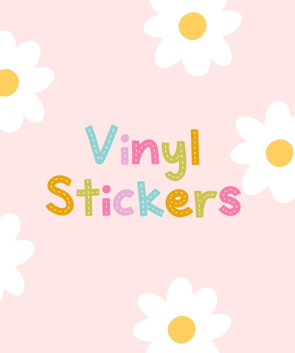 banner for home page for vinyl stickers